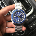 stainless Seiko Prospex Blue