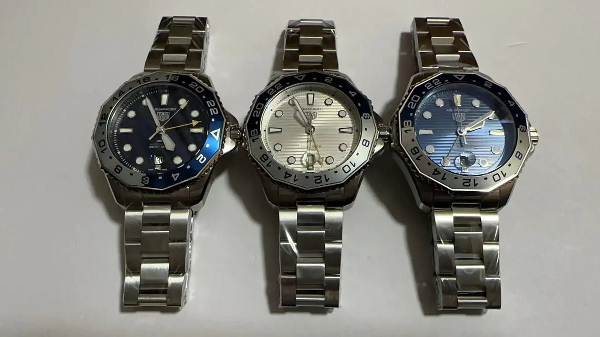 Tag Heuer Aquaracer GMT Blue - Hình 14
