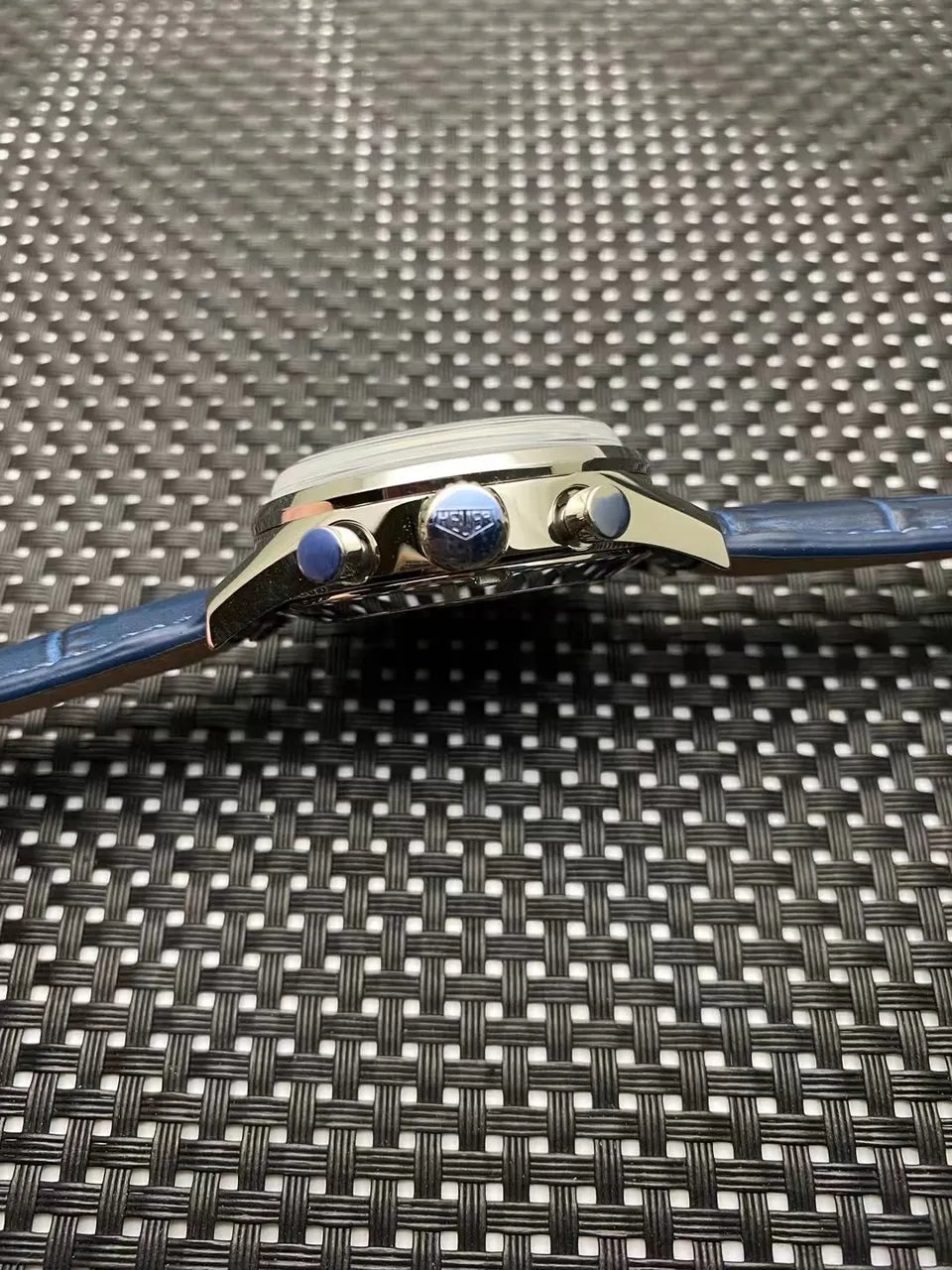 Tag Heuer Blue Chronograph carrera - Hình 3
