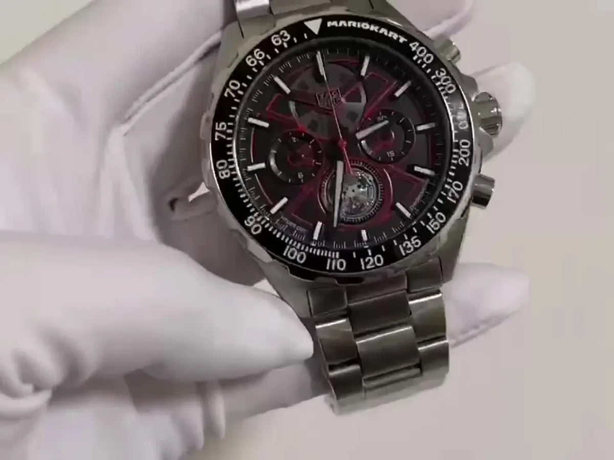 steel Tag Heuer Mario Kart