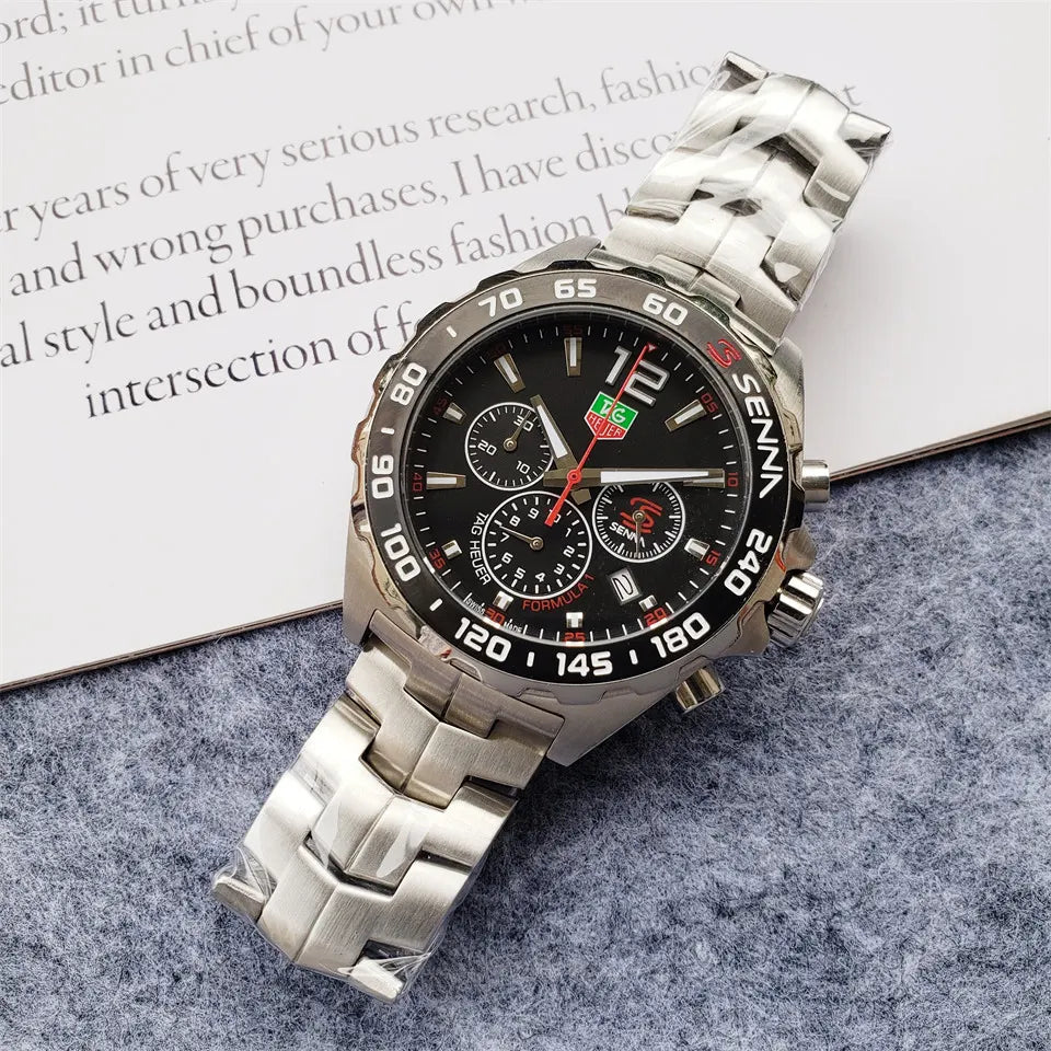 steel TAG Heuer Senna Edition - Hình 2