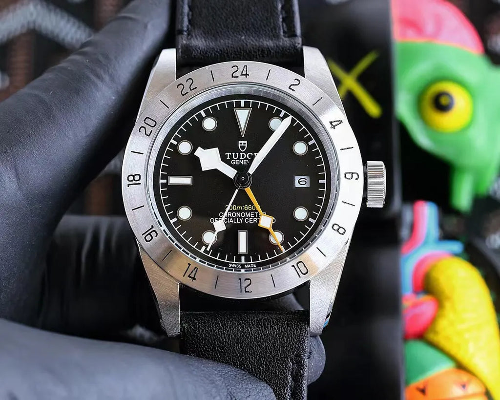 steel Tudor Black Bay GMT